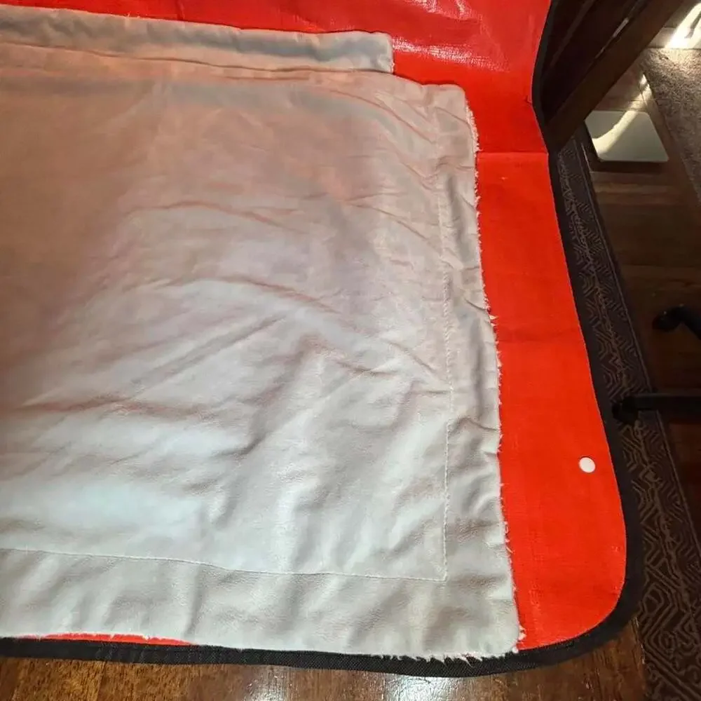 Bedsure Fleece And Satin White Polyester Blanket
